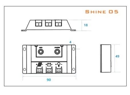 Lumiax 12v 5A 10A 15A Mini Home System Factory Directly solar panel usb pwm solar charge controller