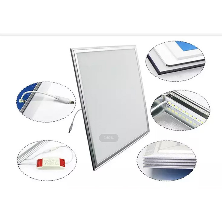 Best price IP44 Office DALI Edge-lit Slim Flat Drop Square Aluminum Ceiling Light Panel Light Lamp For Indoor Lighting