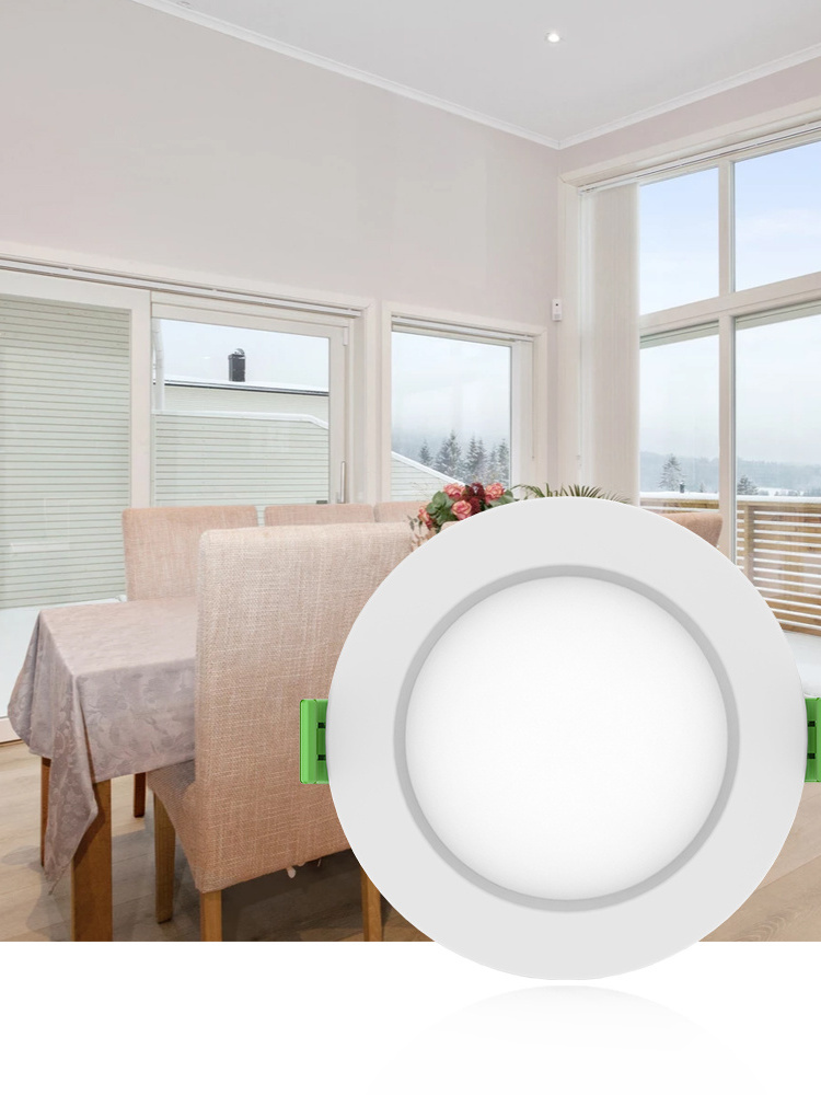 Luminans Super Bright fire rated listed Recessed Round LED Ceiling Lamp AC 220V-240V Indoor Lighting led downlight for Housing