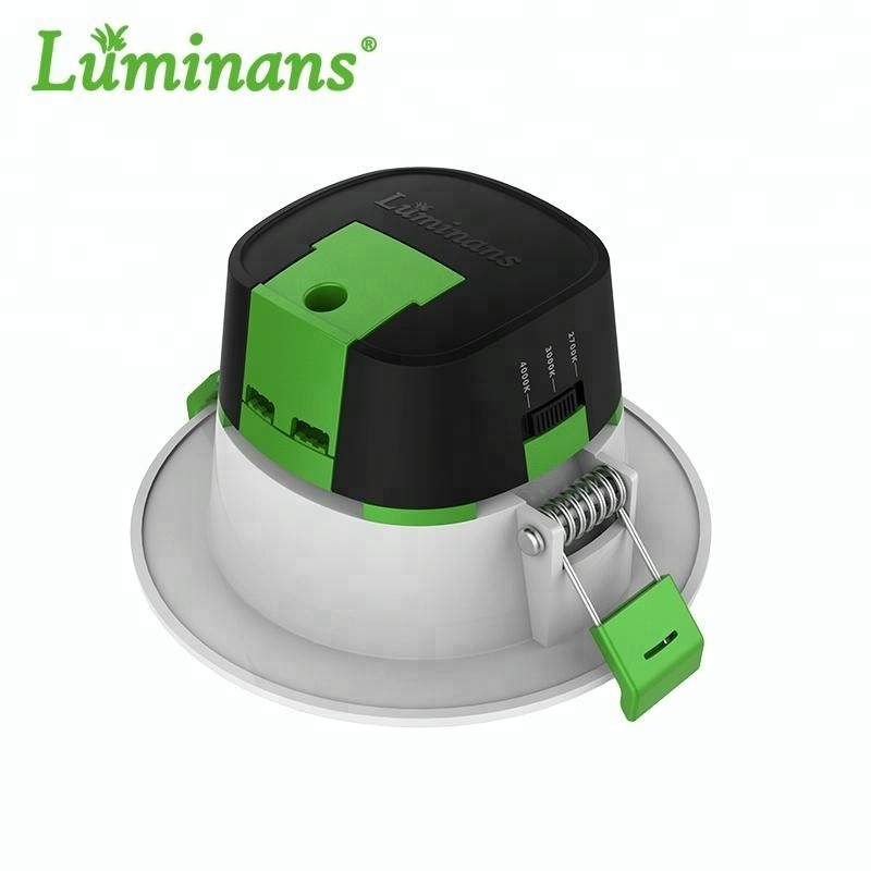 Luminans Super Bright fire rated listed Recessed Round LED Ceiling Lamp AC 220V-240V Indoor Lighting led downlight for Housing