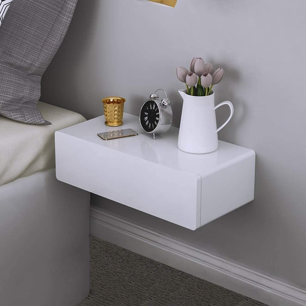 Wall Mounted TV Cabinet Dressing Table Dressing Table Desk Bedside Table Wall Shelf Floating Shelf Storage Cabinet with Drawers