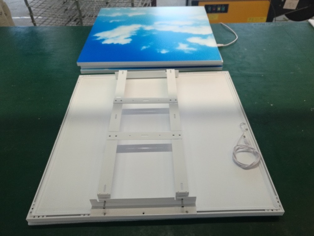 New trend 60x60 frameless sky ceiling led light panel for office lighting