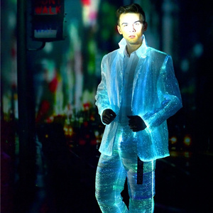 Luminous Wedding Tuxedos Light up Prom Tuxedos LED Groom Suits