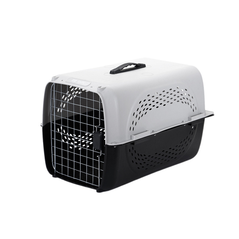 Best Selling Dog Travel Carrier Cage Small Flight Plastic Pet Carrier With Wheels Dog Cages Metal Kennels