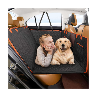 Back Seat Extender for Dogs Hard Bottom Dog Car Seat Cover for Back Seat