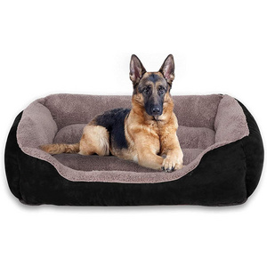 Non-slip Bottom Waterproof Orthopedic Dog Couch Pet Beds With Washable Removable Cover