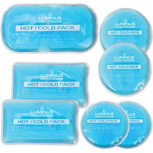 Reusable Hot Cold Pack Sets Custom Gel Round Ice Pack for Injuries Therapy