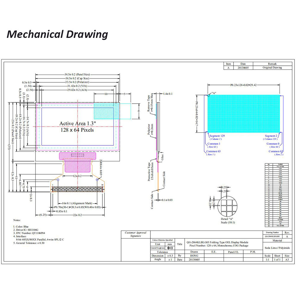 Factory Wholesale Micro LCD OLED Display