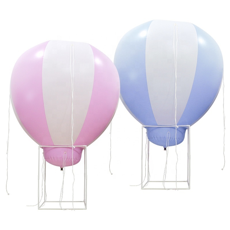 Hot Air Balloon Party Prop Balloon Wedding Birthday Party Decorated Balloons With Pump & Stand for Event Advertising Exhibition