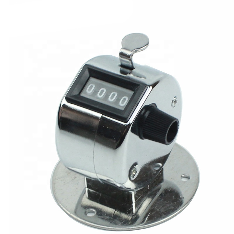 People Metal Sports Stadium Coach Tally Counter Referees School Row Sports Coach Lap Counter Mechanical Handheld Metal Counter