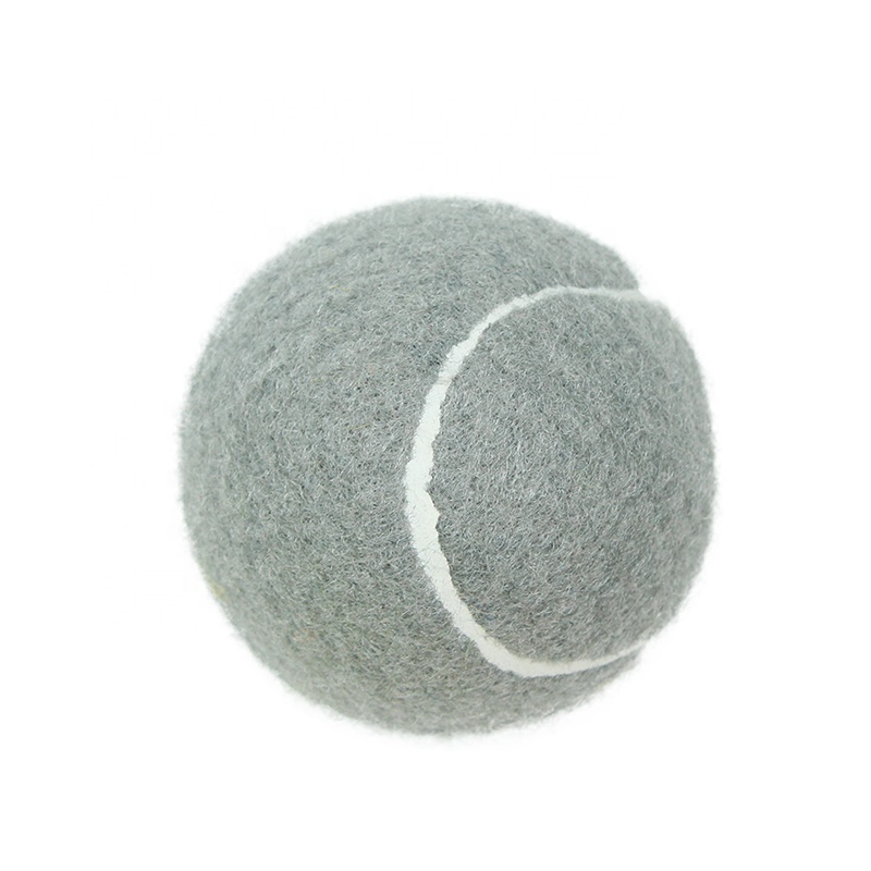 Custom Tennis Ball Gray Printing Logo Tennis Ball High Quality Durable Reusable Easy to use Training Balls Different Colours