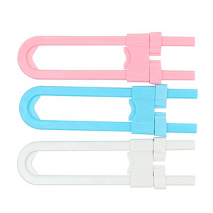 Baby Protection Cupboard Lock Prevent Children From Pinching Their Fingers Plastic Lock Baby Protection For Home Kids Proofing