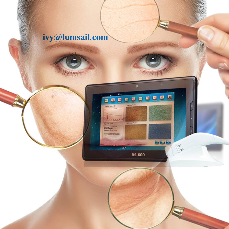 Portable skin and hair analysis analyzer Derma Vision Skin and Hair Analyzer