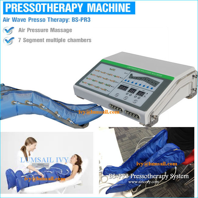 Infrared body slimming beauty machine air wave pressotherapy machine