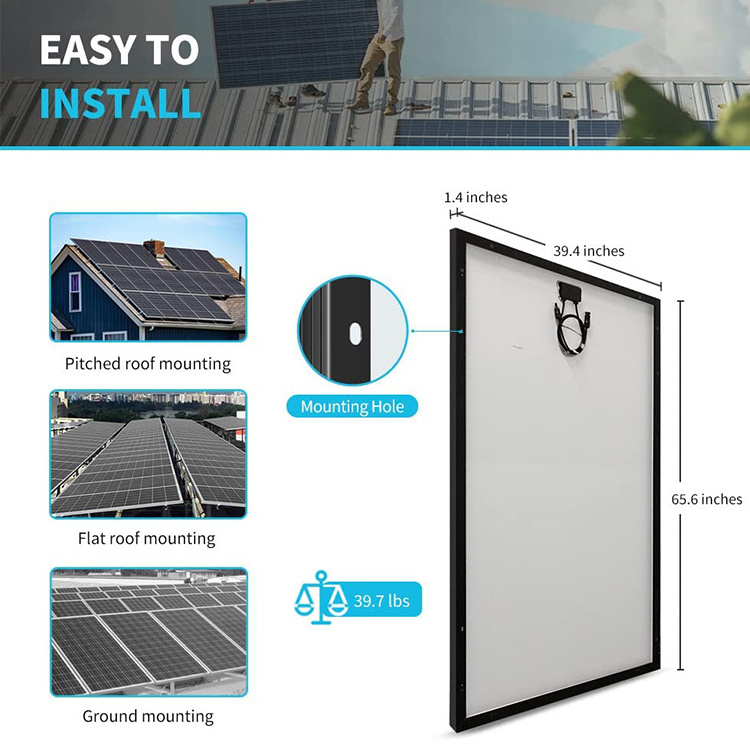 Large Power Solar Panel 540w 550w 560w 600w Paneles Solares 550w Monocrystalline 400w Solar Panel