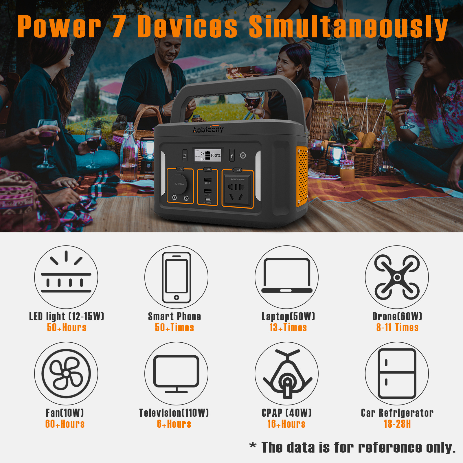 Power Bank Charging Station 500W Solar Generator With 220V Lithium Battery Supply Power Bank DC AC USB Power Bank Chargers