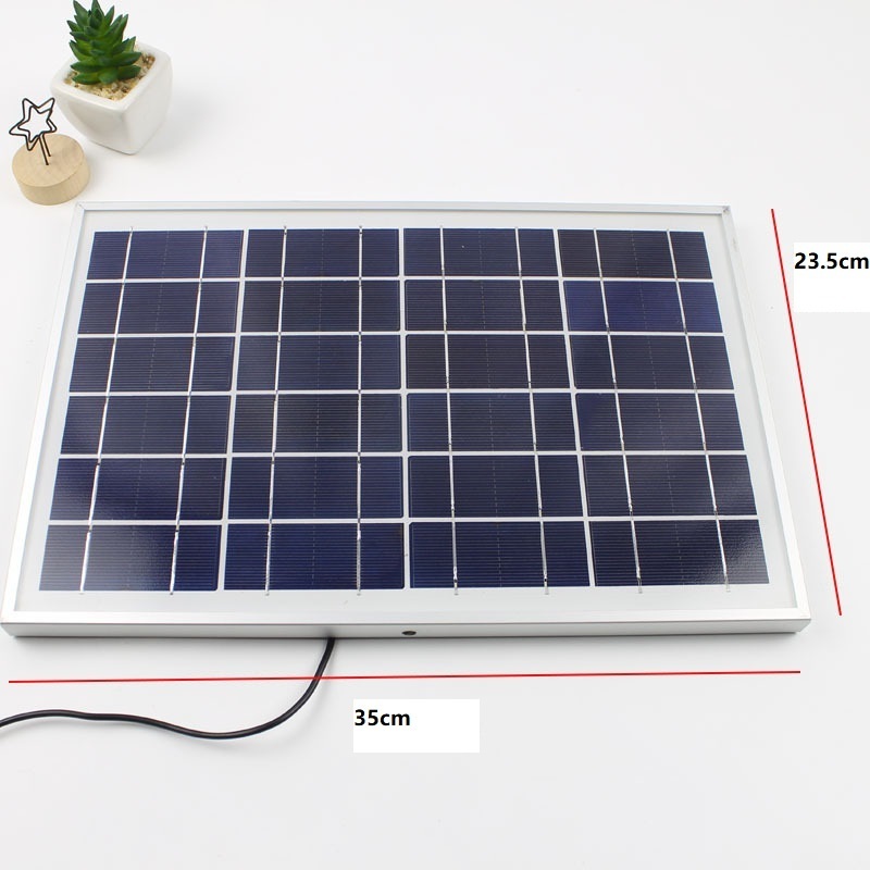 Customized 8w10w 30w/6v 10v 15v Monocrystalline Silicon Glass Tempered Laminated Custom Shape Round Mini  Solar Panel For Charge