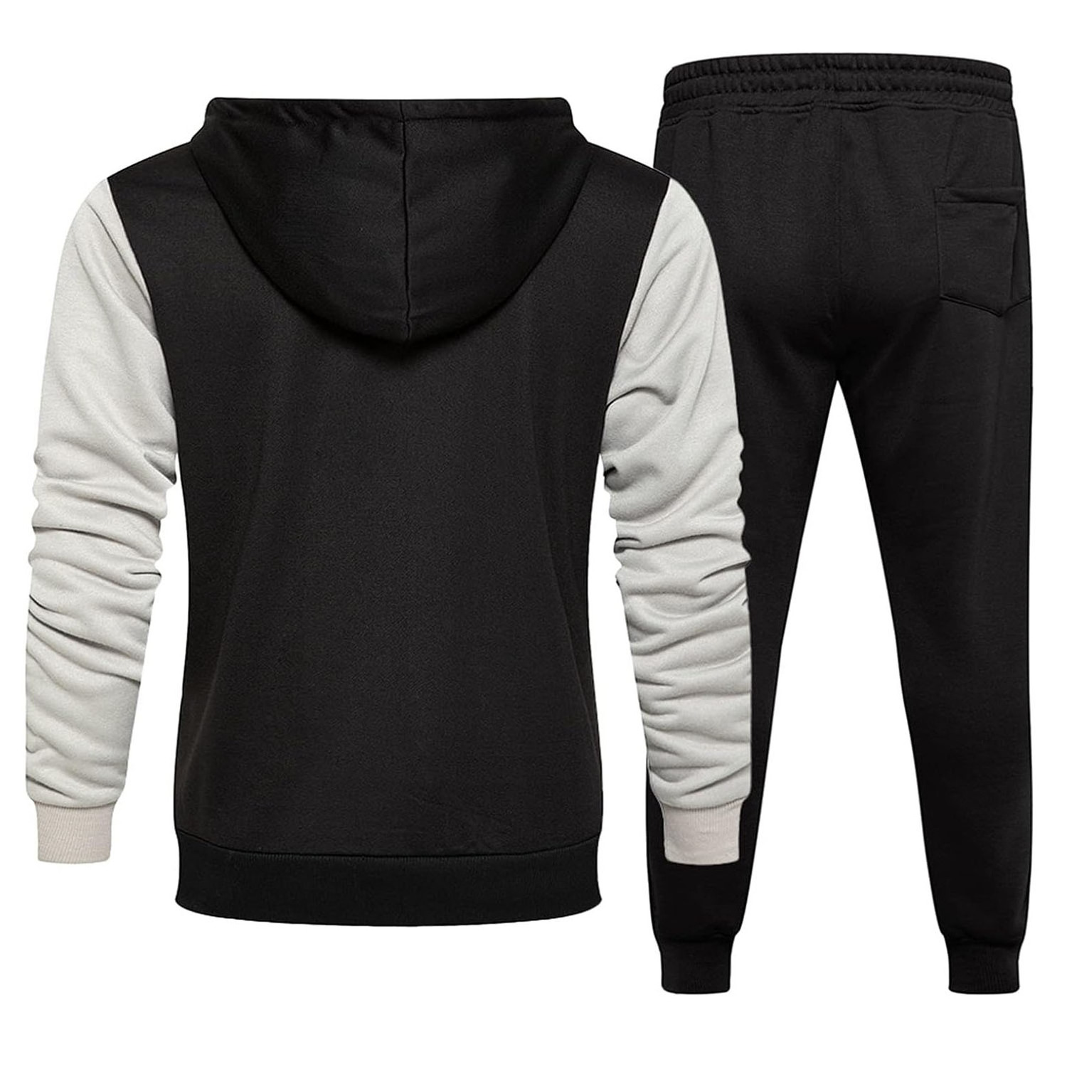 Urban Tracksuit Fleece Sweatpants For Men Casual Hoodie Jogger Set Winter Season Best Fitting Recycled Material