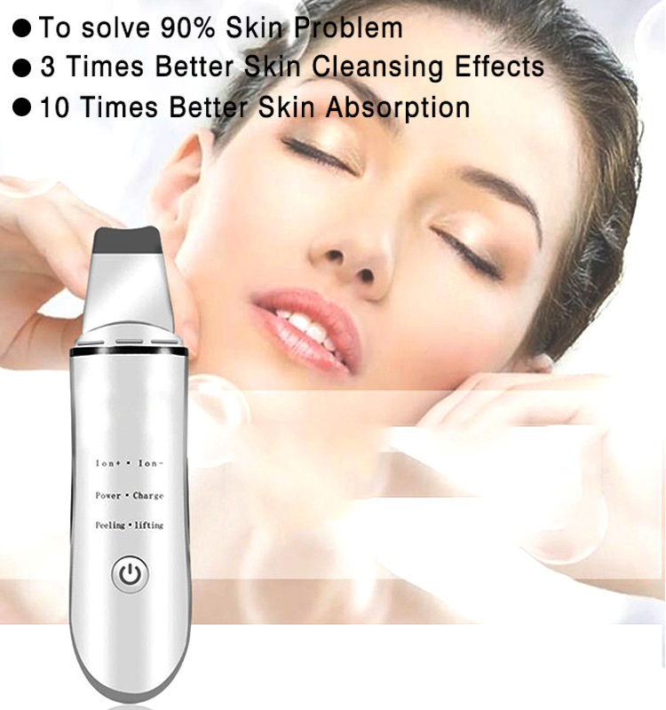 Cheap Home Use Personal Skin Care Beauty Equipment Skin Peeling Ultrasonic Skin Scrubber for Face