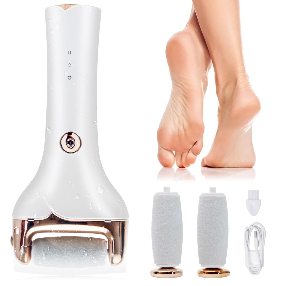 Rechargeable Foot File Hard Skin Remover Pedicure Tools for Feet Electronic Callus Shaver