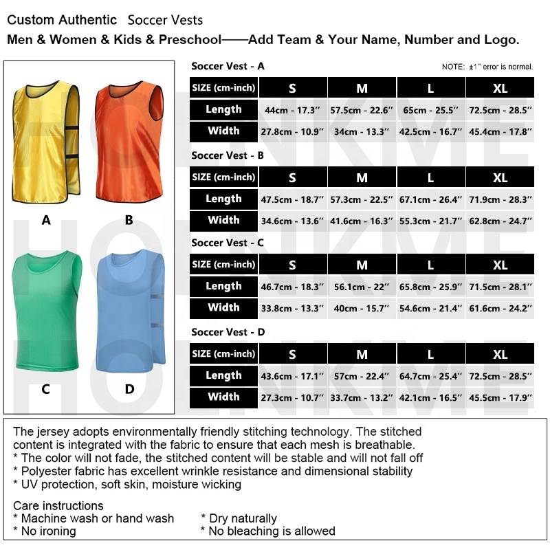 Factory wholesale custom cheap sports training bibs New Products Summer Shirt Training Vest Football Soccer Bibs Jersey