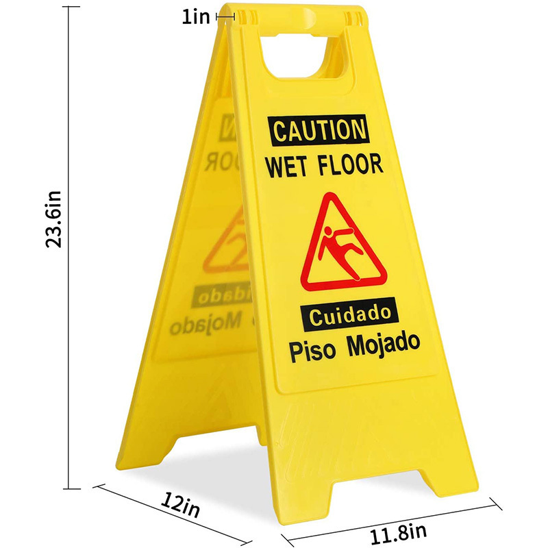 China Factory Hotel plastic no parking stand board floor flag caution signs road barrier wet floor warning safety sign