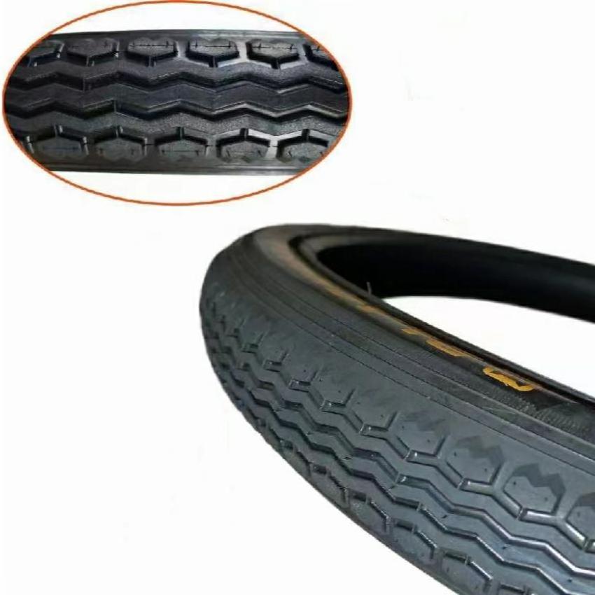 Bicycle tire 20 inch  black cat AC97N  outer tire 20 * 1.75 Black fetus