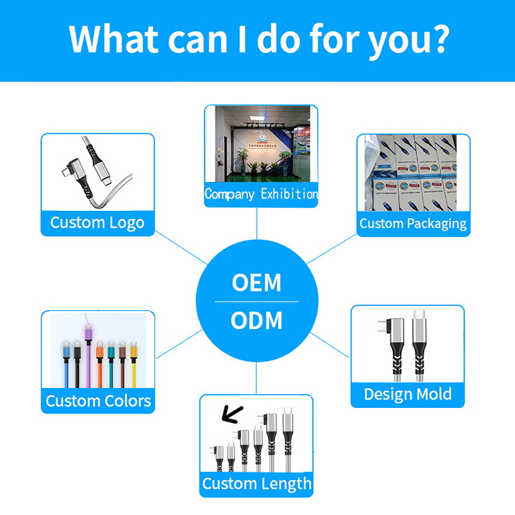 3.1Type-C to Type-C with Screw Locking Fast Charging Data Cable For Mobile Devices .desk Computer USB C Cable