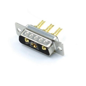 High Power D-SUB 3V3 Male connector 3V3 high current solder type 3V3 Connector for cable