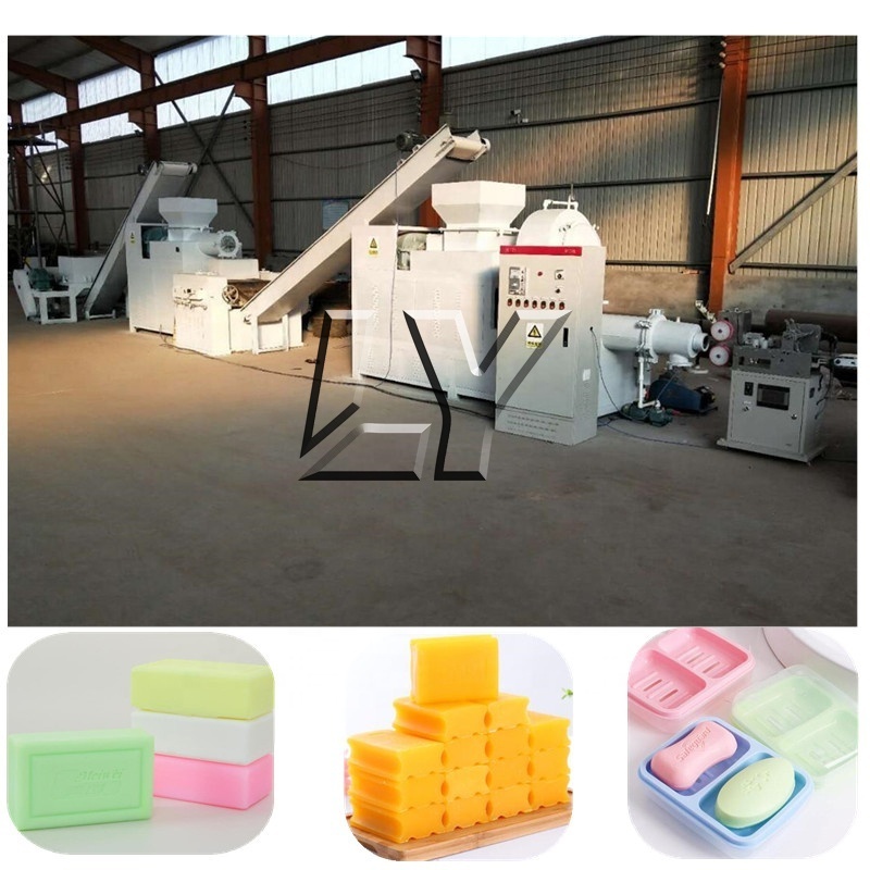 Automatic Small Mini Toilet Laundry Bar Soap Production Making Machine With Factory Price