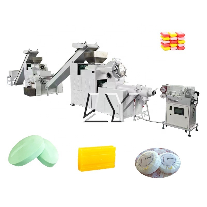 Automatic Small Mini Toilet Laundry Bar Soap Production Making Machine With Factory Price