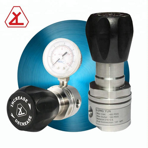 Taiwan 316 stainless steel cng pressure gas regulator