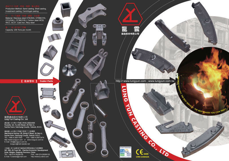 precision investment casting in Cast & Forged