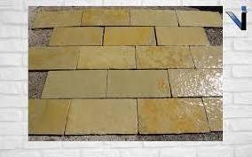 Manufacturers Exporters Of Tiles Yellowish Lta Gold Polished Limestone 18 mm Used For Flooring Wall Cladding