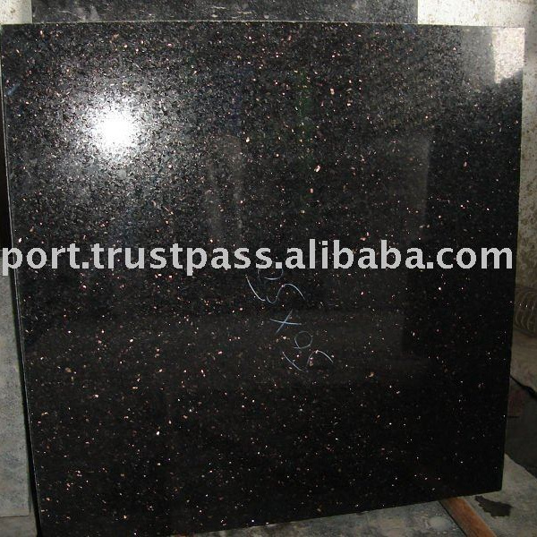 Black Galaxy Granite Stone Best Price For Countertop Kitchen Counter Tops of Black Galaxy Granite Wholesaler