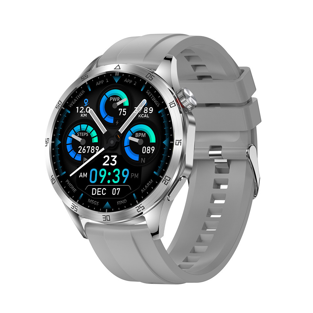 Wholesale GT4 MAX Metal luxury Watch New Round SmartWatch High-definition color screen Fashion Design NFC sport Men Smart watch