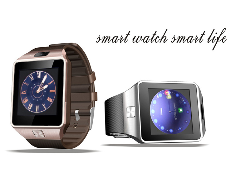 Wholesale Mobile Watch Phones Camera  Video Call Wifi Touch Screen Reloj Smartwatch Dz09 Smart Watch sima card phone watch