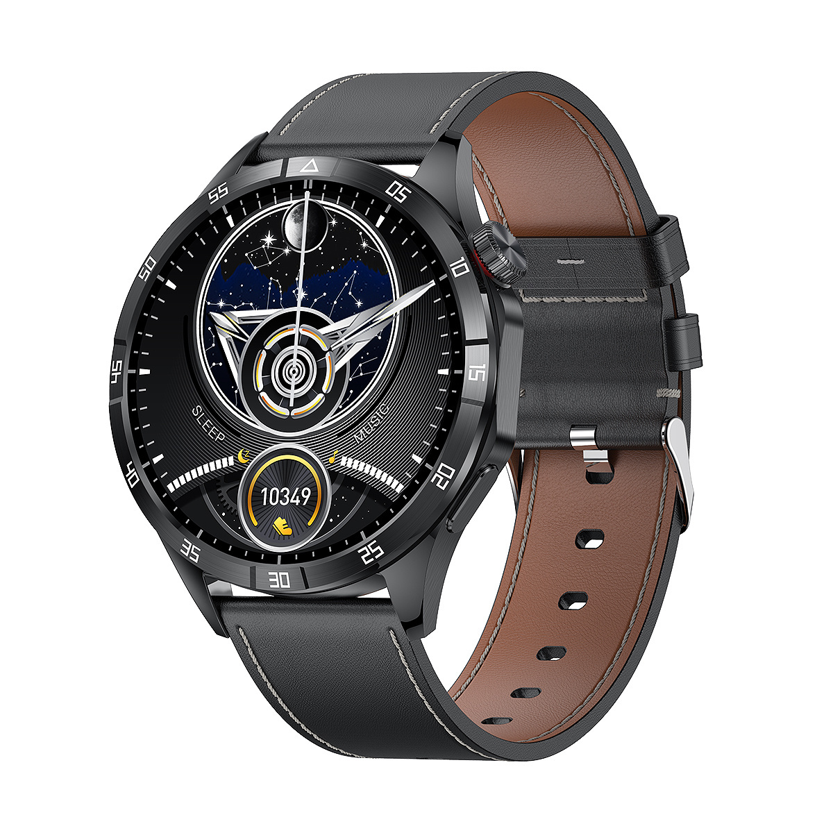 Wholesale GT4 MAX Metal luxury Watch New Round SmartWatch High-definition color screen Fashion Design NFC sport Men Smart watch