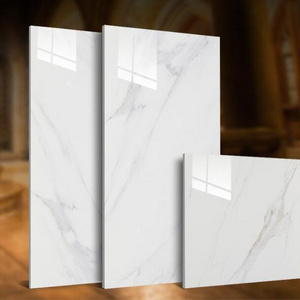 azz white ceramic tile 600x600mm Kajaria white glazed polished floor tiles floor and wall for interior decor factory price