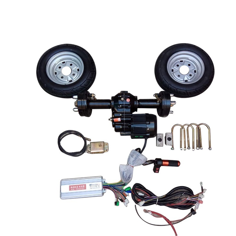 Electric tricycle four wheel utv atv rear drive axle 800w 1200w 1500w 2000w rear axle assy electric vehicle 5kw motor