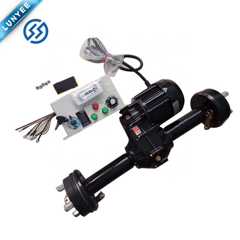 Electric tricycle golf cart rear axle brushless motor 800w 1200w 1500w 2000w electric car karting rear axle