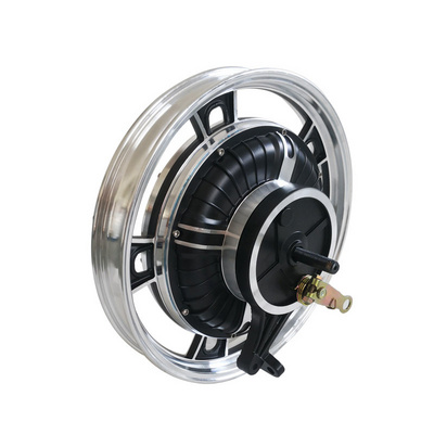 16 inch drum brake brushless gearless motor electric motorcycle wheel hub motor with vacuum tire inner and outer tire