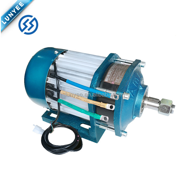 Dc electric motor for electric car