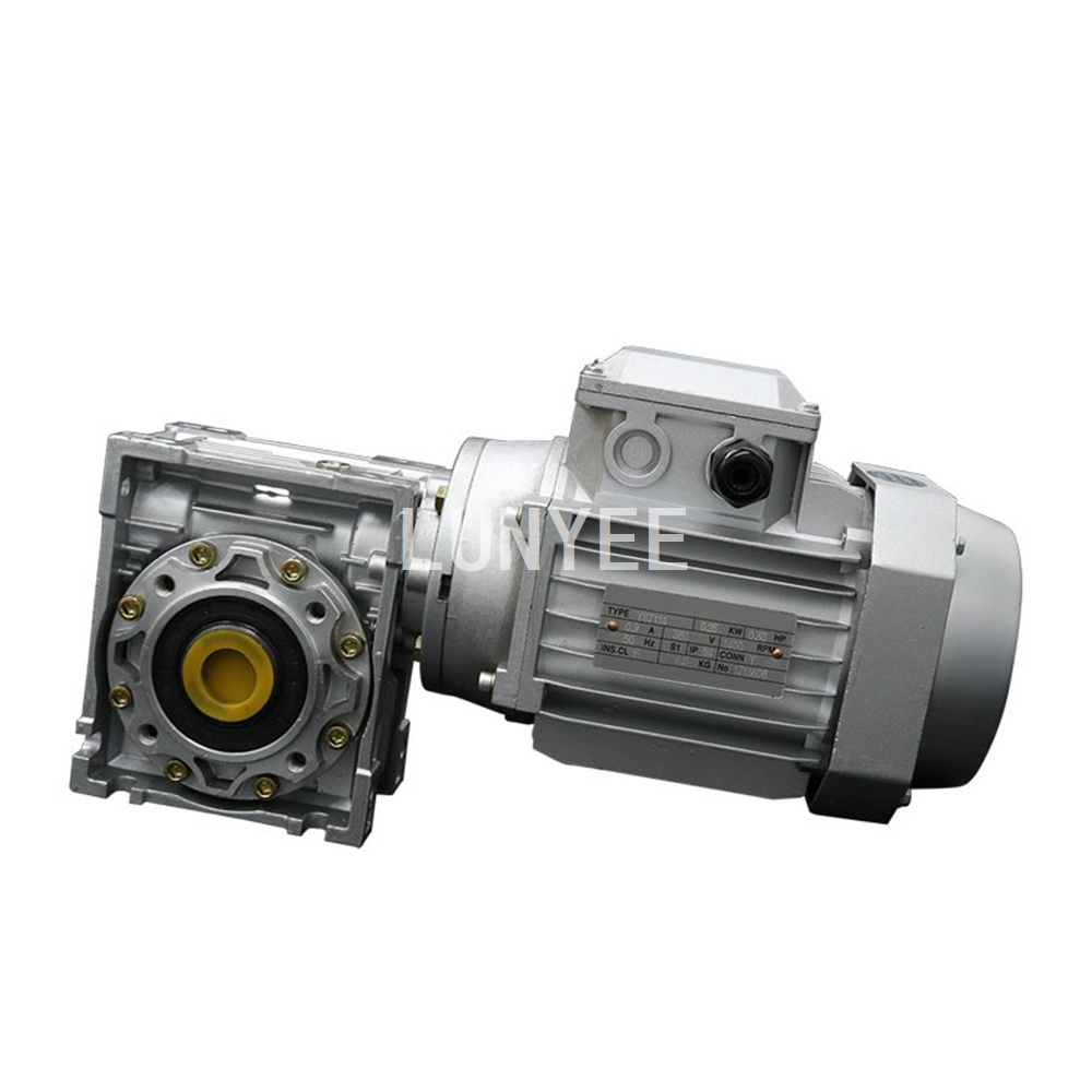 AC 220V 400W with RV50 worm gearbox High-torque regulated speed worm Gear motor Drive motor rolling shutter motor