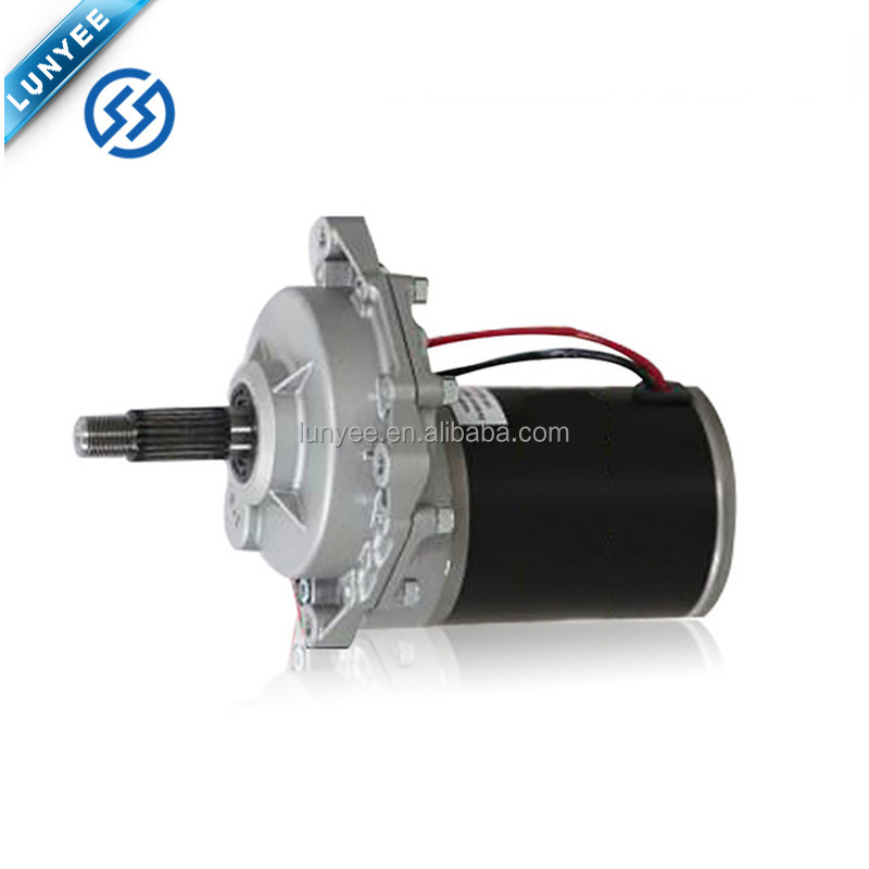 Dc electric motor for electric car