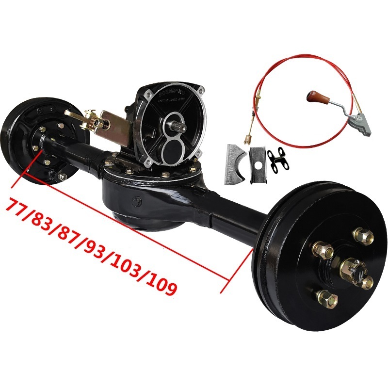 60v72v 2000w3000w electric tricycle rear axle differential motor kit for retrofitting universal four-wheeled go-kart