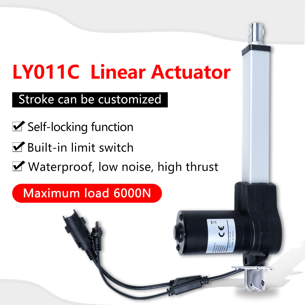 24V 12V electric linear actuator motor for  auto sofa and medical treatment