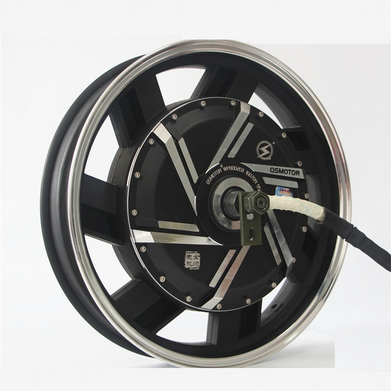 17 inch QS High Power 5000w 8000w Fast Speed 120km/h hub motor for Electric Motorcycle