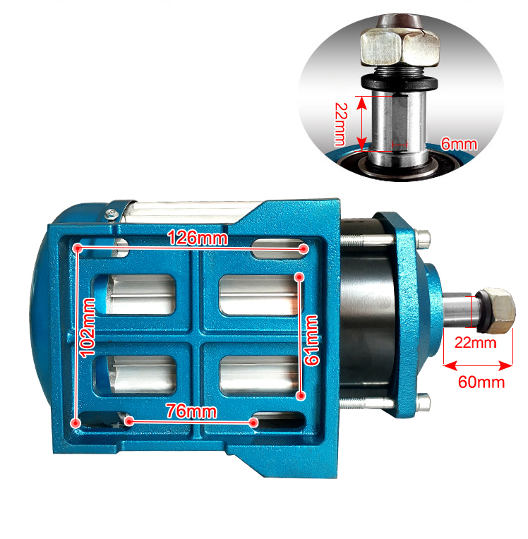 1500W 48V 60V 72V BLDC Mid Mounting Motor High Power DC Brushless Motor for Electric Tricycle