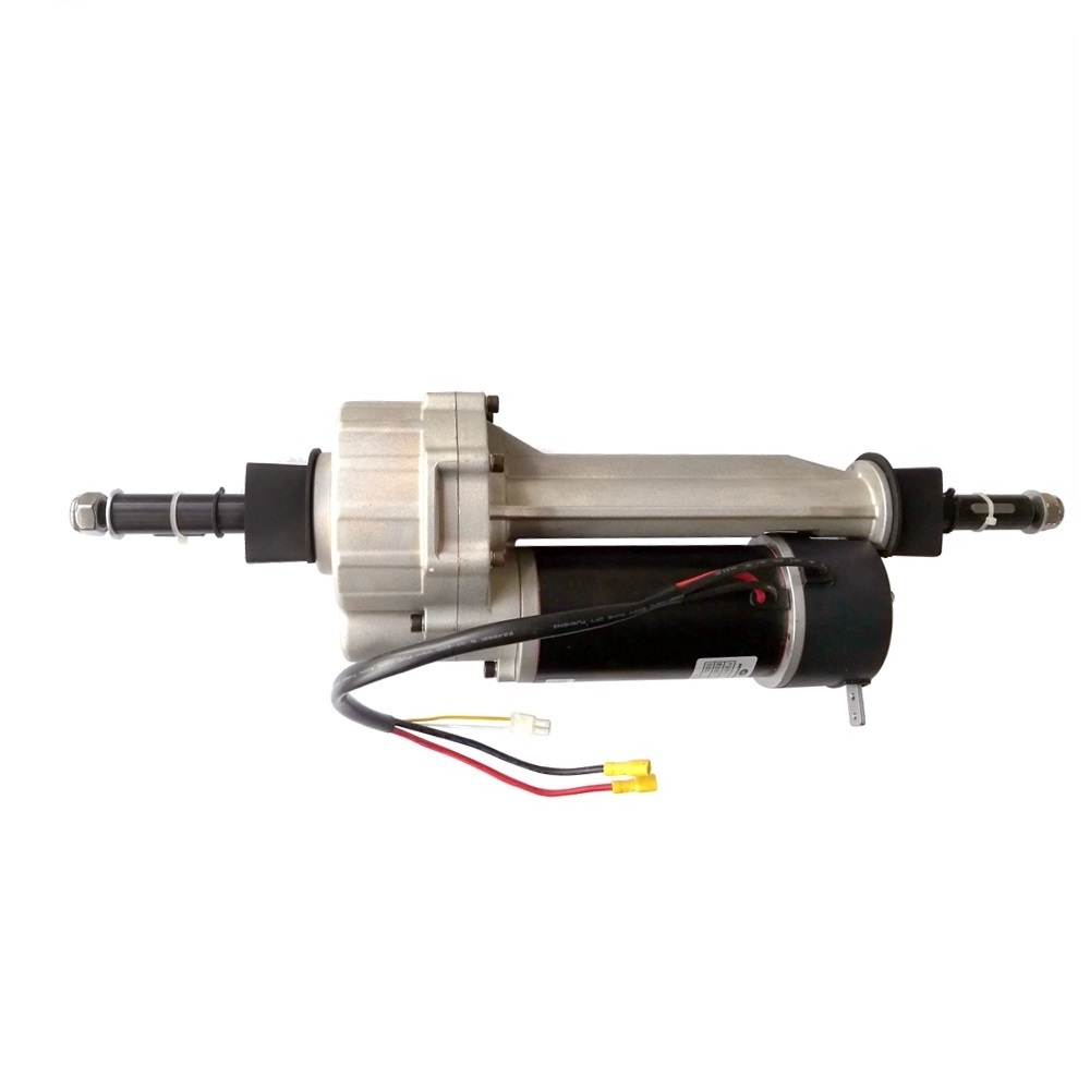 24V 250W Small Electric Motor Rear Axle Differential for 4 Wheel Drive Go Cart Axle